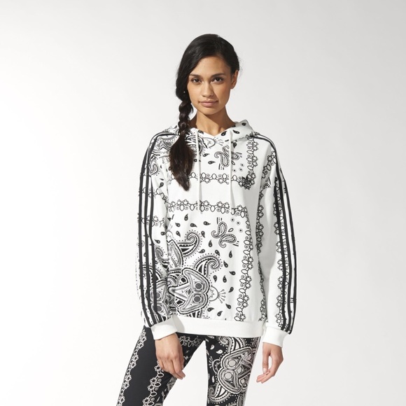 adidas paisley hoodie
